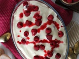 Tiramisu aux framboises