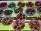 Mini clafoutis aux cerises possibles sans lactose sans gluten