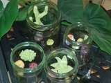 Terrariums gourmands pour fête des mères