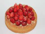 Tartelette aux Fraises des Bois, Crème Pâtissière Verveine