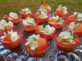 Cupcake  saumon aneth