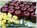 Mini canelés à la cassonade brune de Candi (sans repos)