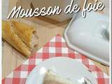 Mousson de foie maison au Porto