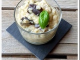 Risotto aux aubergines