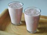 Milkshakes banane/fraise