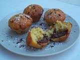 Muffins coeur de Nutella