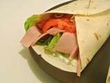 Wraps jambon kiris/moutarde