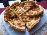 Quiche au saumon et epinard