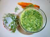 Pesto aux fanes de carottes