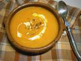 Soupe de butternut