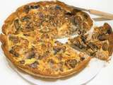 Tarte au thon et champignons