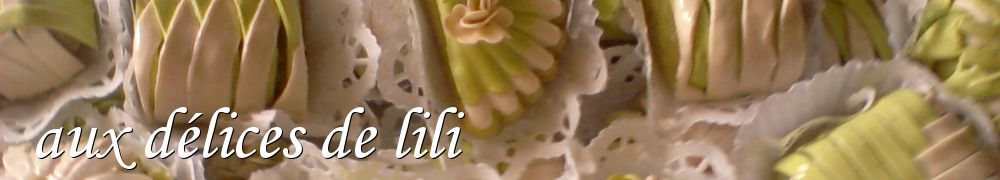 Recettes de aux délices de lili