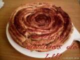 Brioche spirale aux noisettes