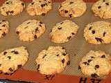 Cookies au beurre de cacahuètes et pépites de chocolat