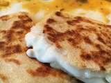 Naans au fromage