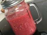 Smoothie framboises/nectarine