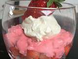 Verrine fraises/mascarpone