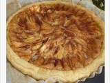 Tarte amandine aux pommes