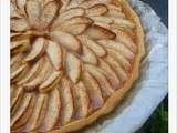 Tarte aux pommes et confit de figues