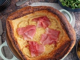 Dutch Baby Raclette : le pancake salé ultra gonflé au fromage fondu