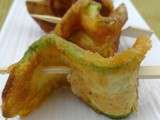 Beignets  de  courgettes