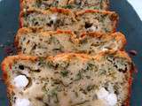 Cake a la feta et aux herbes