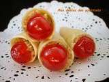 Cornets aux fruits secs