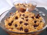 Crumble aux fruits et au chocolat