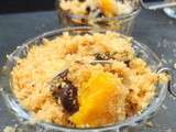 Crumble d'oranges au chocolat