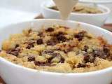 Crumble de poires au chocolat