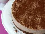 Entremet au chocolat mousse nutella