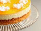 Entremet au yaourt et a l'orange