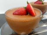 Mousse au chocolat et fraises