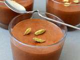 Mousse chocolat a la cardamome