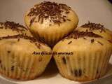 Muffins au babeurre et aux pepites de chocolat