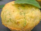 Muffins aux courgettes et a la menthe