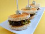 Sandwich gourmand a l'aperivrais saveurs d'italie