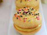 Whoopie pies au lemon curd