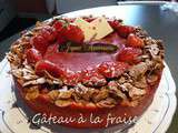 Gâteau à la fraise