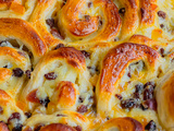 Brioche roulée aux fruits confits façon Panettone