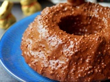 Bundt cake au chocolat glaçage rocher