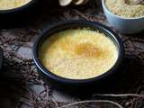 Crème brulée (recette Valrhona)