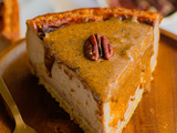 Flan pâtissier au praliné pécan