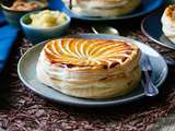 Galette des rois frangipane et pommes caramélisées