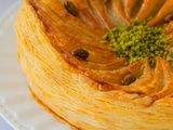 Galette des rois pistache et fleur d’oranger