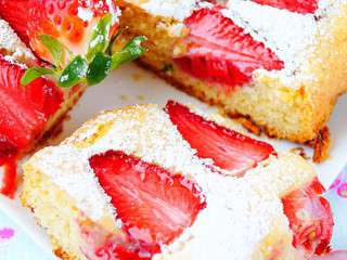 Gâteau Moelleux Aux Fraises