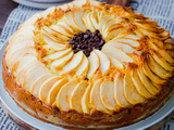 Gâteau pommes ricotta et pépites de chocolat