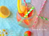 Limonade express aux fraises