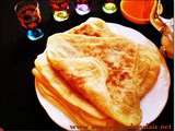 Msemen Crêpes Feuilletées Arabes مسمن