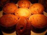 Muffins aux fruits confits